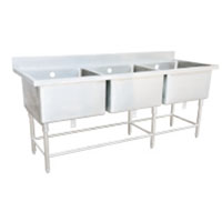 Triple Sink Table