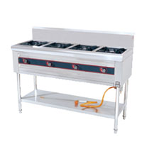 Gas Range With 4  Burner