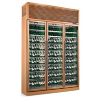 Red Wine Display Cabinet